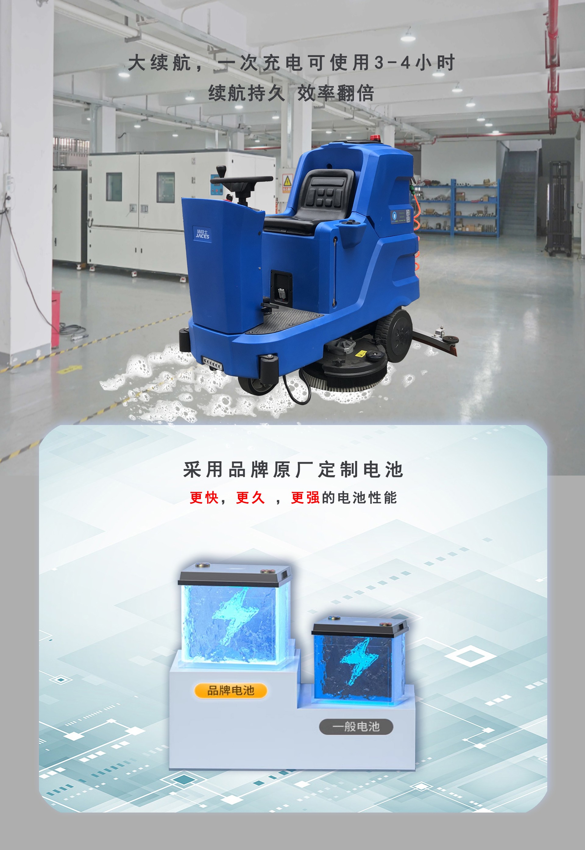 潔臣士洗地機,駕駛式洗地機工廠